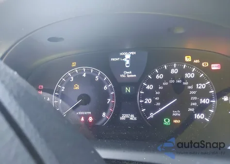 2008 Lexus Ls 460 z USA, uszkodzony, nr VIN JTHBL46F685056962